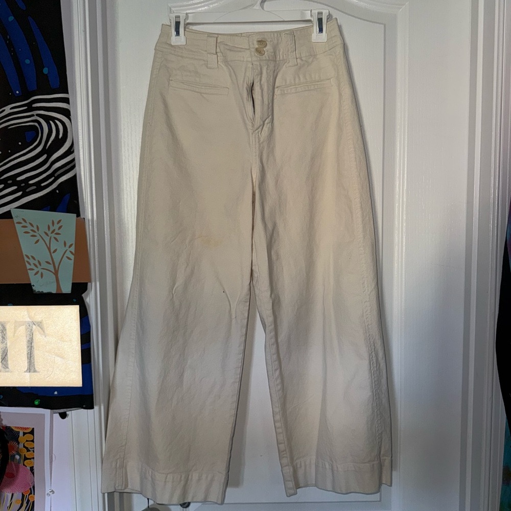 a new day Cream Casual Capris
